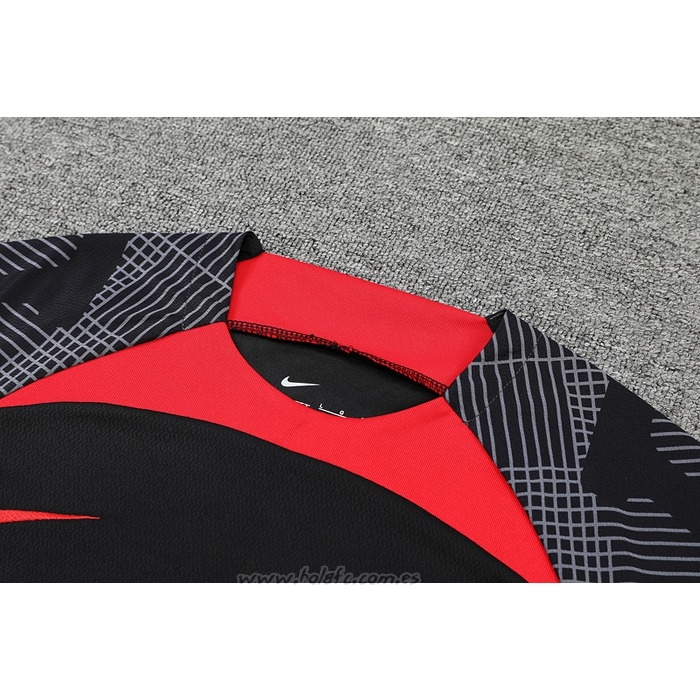 Chandal del Liverpool Manga Corta 2022-2023 Negro - Pantalon Corto